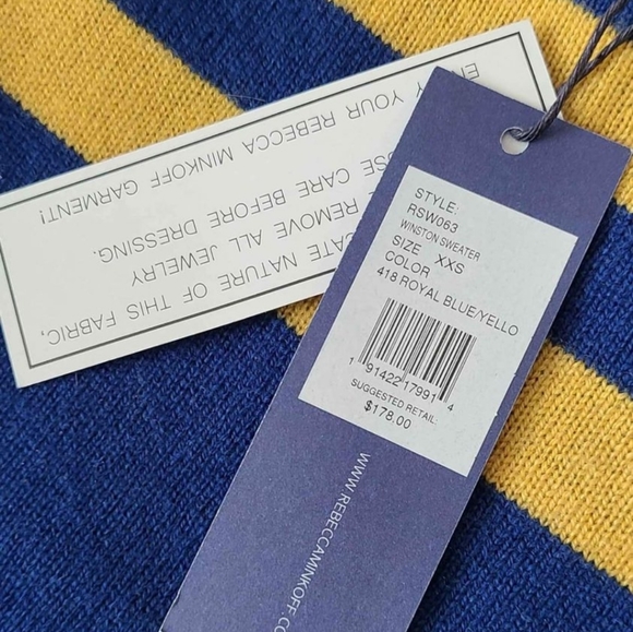NEW Rebecca Minkoff Wool/Cashmere Light Sweater XXS - Picture 2 of 4